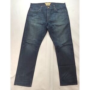 Retro 511 Skinny Levis 38x32 Reg Fit Dk Wash High Rise Skinny Leg measures 39x33